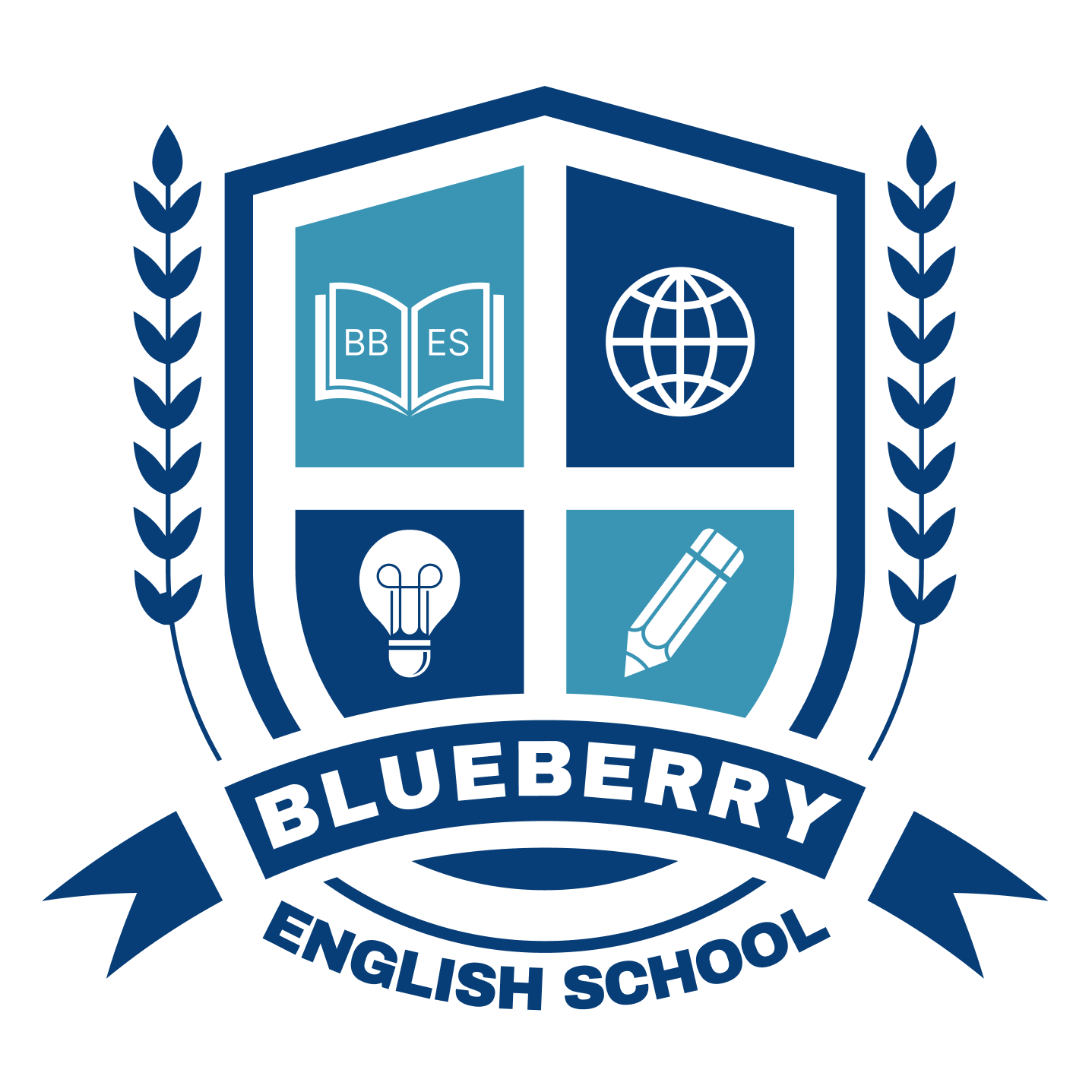 Blueberry English School Logo
